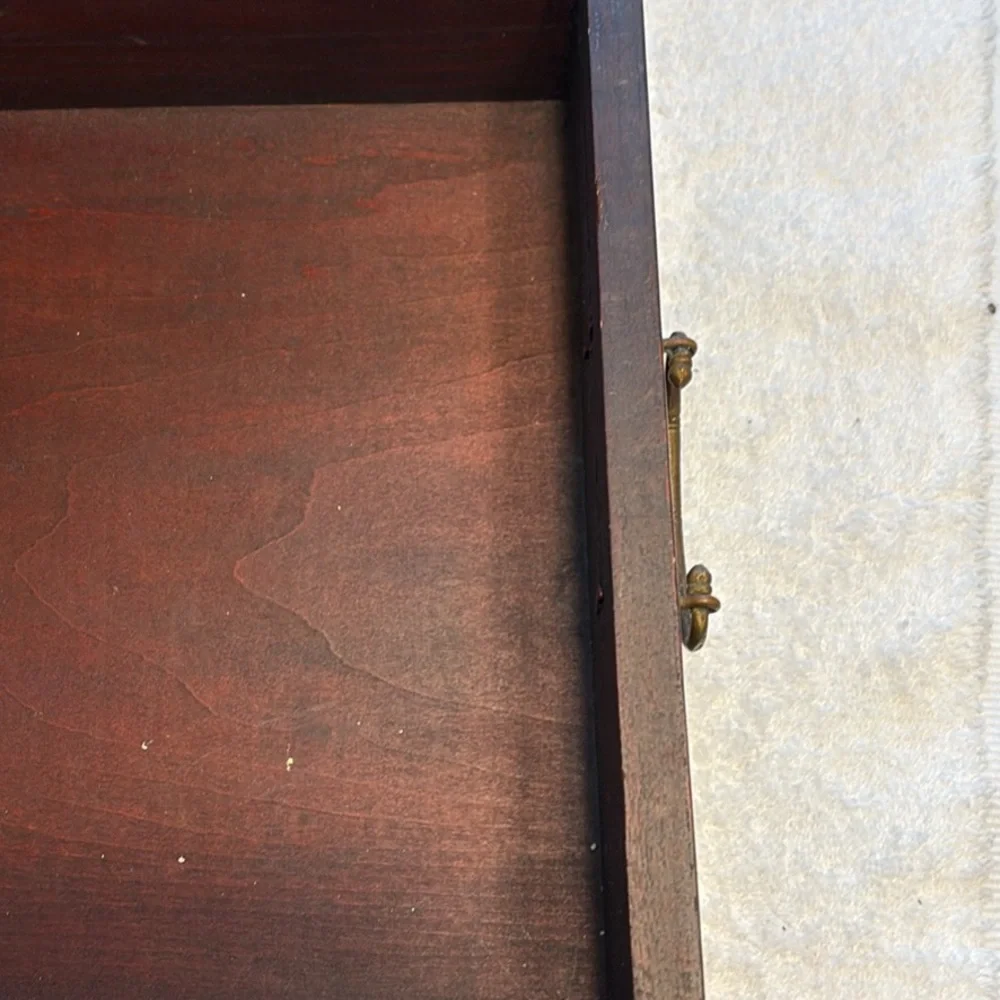 Asian Folding Vanity Mirror Box - Picture 8 of 11